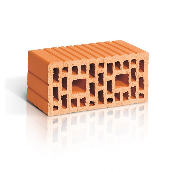 Камень поризованный ЛСР 2,1 НФ, F100, М150, 250х120х140 мм